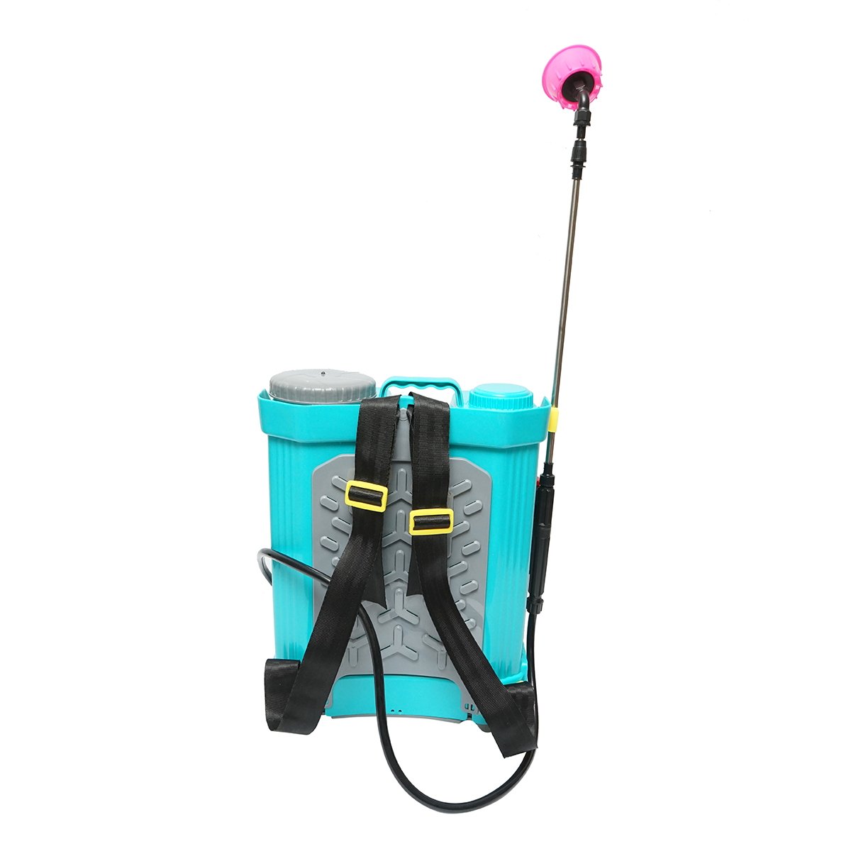 Pompa de stropit, vermorel electric cu rezervor 16L, baterie 12V/8Ah, 4 duze, debit 4 l/min, presiune 6.8 bar THOR